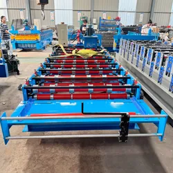 Máquina de fabricación de láminas de techado de una sola capa con depuración conveniente automática