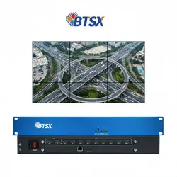Bitvisus 4K 3X3 HDMI-Videowand-Spleißprozessor mit RTSP-HEVC-Decoder