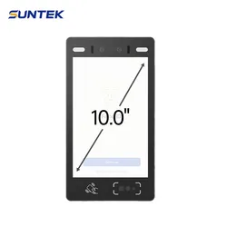 10'' Android Windows Linux Biometrisch Robust Zuverlässigkeit Gesichtserkennungssystem mit NFC-Kartenlesung