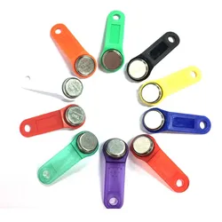 แม่เหล็กที่ยึดกุญแจแบบใช้สายเดียว โปรแกรมเมอร์ที่เขียนซ้ำได้ TM1990 iButton
