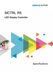 Novastar Professioneller Video-Prozessor Mctrl R5