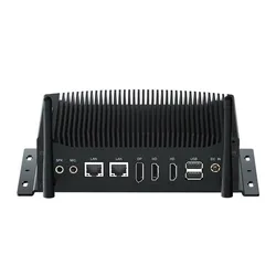 Hystou Embedded Voertuig DDR4 10th Gen High End Rigged Intel Corei3 Fanless Desktop Dual LAN Computer USB3.0 USB2.0 Router Mini PC
