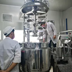 Máquina de Fazer Creme Dental Emulsificador Homogeneizador Máquina de Mistura a Vácuo