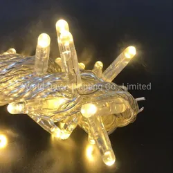 Luz de cordão de bulbo de arroz decorativa à prova d'água