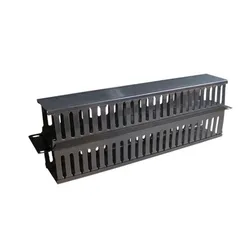 Horizontaler 1u 19"-Rack-Kabelmanager