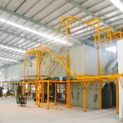 Sistema Avançado de Revestimento em Pó Compacto para Desempenho Superior