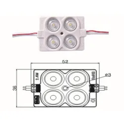 Modulo di Iniezione LED con Modulo LED Luminoso