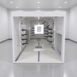 Fortgeschrittenes automatisches Pulverbeschichtungssystem mit Pulvrückgewinnungstechnologie