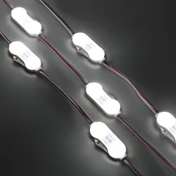DC 12V Modul LED Outdoor Tahan Air 1.2watts Kotak Lampu Per Modul dengan IP65 Pita Perekat Injeksi untuk Tujuan Dekoratif Modul LED 12V