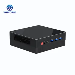 Atacado Melhor AMD R5 R7 R9 Mini PC Computador N100 N95 Windows Intel Mini PC Sem Ventoinha com 16GB RAM 1tb SSD, WiFi 6 Computador de Escritório