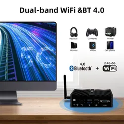 Preço de Fábrica Hystou Allwinner Quad-Core Desenvolvimento Windows10 Linux Personalizado Pequena Placa Mini PC Desktop Computador Embutido