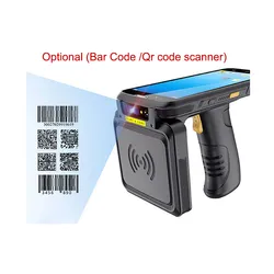 Lettore RFID UHF portatile BLE per inventario Android 12.0