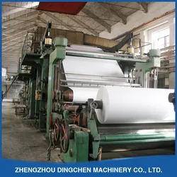 Schreibpapier Druckpapier Herstellung Maschine Kulturpapier Maschine