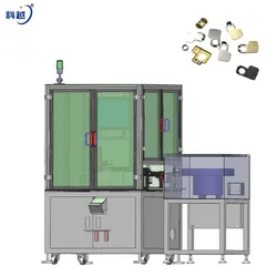 Vollautomatische visuelle CCD-Inspektionsmaschine mit Glas-Rundteller zur Sortierung kundenspezifischer Hardware