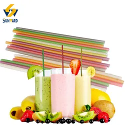 Máquina de pajillas de arroz degradables personalizadas de múltiples colores