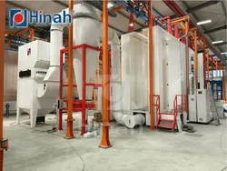 Système de four pour machine de pulvérisation de revêtement en poudre électrostatique