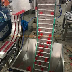 Macchina per la copertura e l'imbottitura dei tappi delle bottiglie