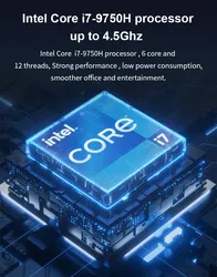 Kern I5 I7 PC Mini Computer lüfterloser Mini-PC