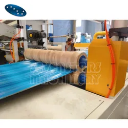 Máquina de Extrusão de Ondas em UPVC Avançada com Opções de Cores Personalizadas