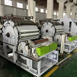 Mini Katoenvezel Wol Kaardemachine Wol Sliver Breimachine Laboratoriumgebruik