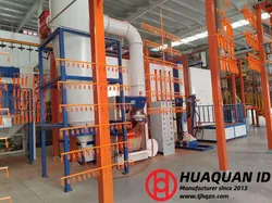 Macchina per spruzzatura di rivestimento sistema di linea di rivestimento a polvere
