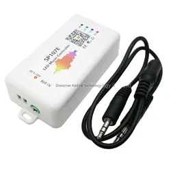 Intelligente adressierbare digitale RGB LED-Streifen LED-Pixellicht Musikcontroller Sp107e
