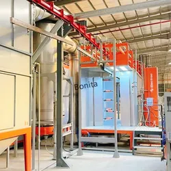 Sistema Avançado de Controle de Segurança para Eficiência na Pintura em Pó