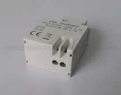 Carregador de Energia USB Modular Inseridor Keystone