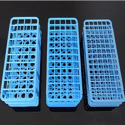 Rack per provette in plastica a colori multifunzione