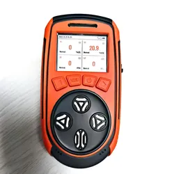 เซ็นเซอร์นำเข้า ตอบสนองรวดเร็ว IP66 เครื่องตรวจจับก๊าซพกพาหลายชนิด