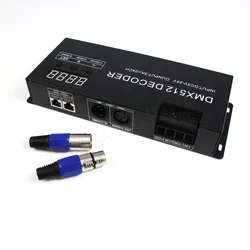 RGB RGBW LED Streifen Controller 24CH DMX LED Decoder Licht Controller