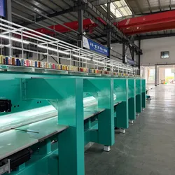 Effiziente computerisierte 1500 Rpm Mehrkopf-Stickmaschine für große Projekte