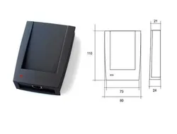 เครื่องอ่าน RFID แบบมือถือ UHF ระยะยาวไร้สาย Android R0020