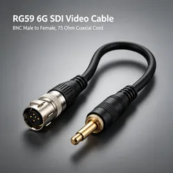 Cabo Coaxial Rg Série BNC Macho Macho Crimpagem de Baixa Perda 75 com Embalagem de Carretel Rg59 RG6 Rg11 Rg57 Rg58 Rg7