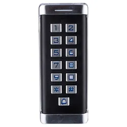 Ak10 ระบบควบคุมการเข้าถึงด้วยแป้นพิมพ์ประตูอัตโนมัติ RFID 125kHz ระบบแป้นพิมพ์ควบคุม