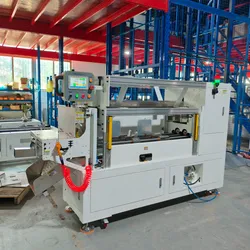 Vollautomatische Doppelachsen-Papierkernschneidemaschine mit patentiertem Schneiddesign
