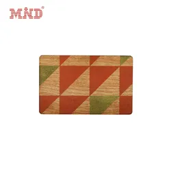 100% Tag de Chave de Madeira NFC Personalizada e Reciclável para Diferentes Sistemas de Chave de Hotel