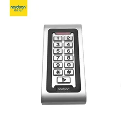 Metall IP65 Wasserdichter Wiegand-Ausgang Em/Mf RFID-Kartenleser Standalone Tastatur Zugangskontrollsystem