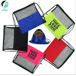 Schnürzug Rucksack Wasserabweisend Schnur Tasche Sport Rucksack Fitness Sack