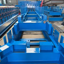 Automatische Metalldach-Rollformmaschine mit PLC-Steuerungssystem
