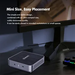 Preço de Fábrica Atacado Micro PC Mini Computador UHD Portas Win 11 Sistema Operacional