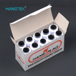 Hans Sunflag 100% Poliéster 30/2 Linha de Costura Kit de Cone Pequeno