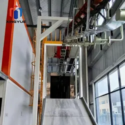 Cabine de Revestimento Xingyue para Linha de Produção Sistema de Revestimento a Pó Inteligente
