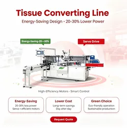 Vollautomatische Toilettenpapier-Handtuchherstellungsmaschine Produktionslinie Tischserviettenpapierherstellungsmaschine