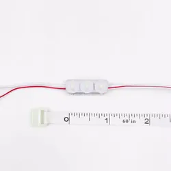 Super Mini LED Modul 110V AC Lichtstreifen 0.72W 3SMD2835 IP65 Außen für Schaufensterschilder Modul Lichtkästen Schilder LED Modul