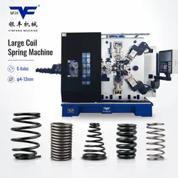 Máquina de fabricación de grandes bobinas de compresión de todo tipo de muelles