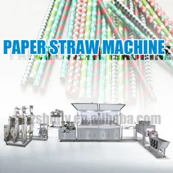 Strohpapiermaschine Papiertrinkhalmmaschine