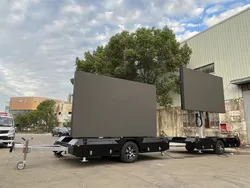 LED-Schild Hochkapazitäts tragbarer LED-Anzeigetrailer für Veranstaltungen LED-Anzeigebildschirm