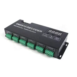 RGB RGBW LED Streifen Controller 24CH DMX LED Decoder Licht Controller