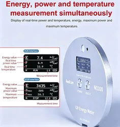 Handheld-UV-Intensitätsradiometer misst die UV-Lichtintensität für Lichtaushärtungsprozesse